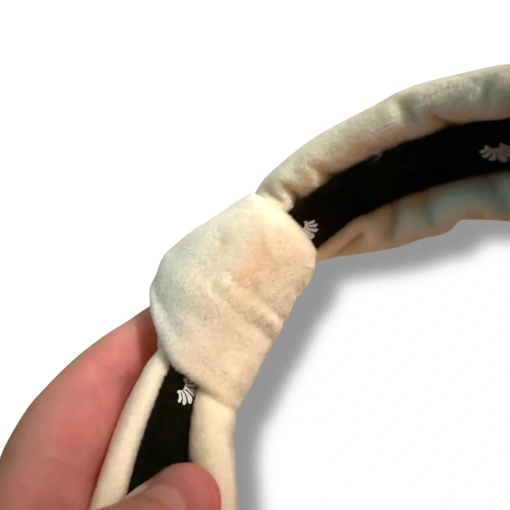 Lele Sadoughi Kids Velvet Knot Headband Cream Girls Hair Accessory‎